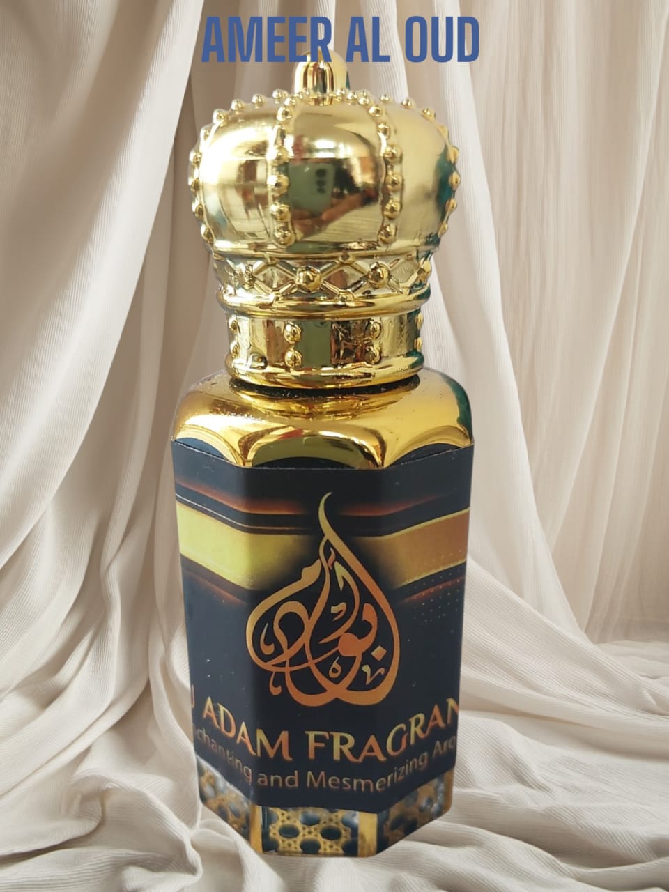Ameer Al Oud by Abu Adam Concentrated Perfume Oil, 12 ml, Alcohol-Free, Unisex Attar