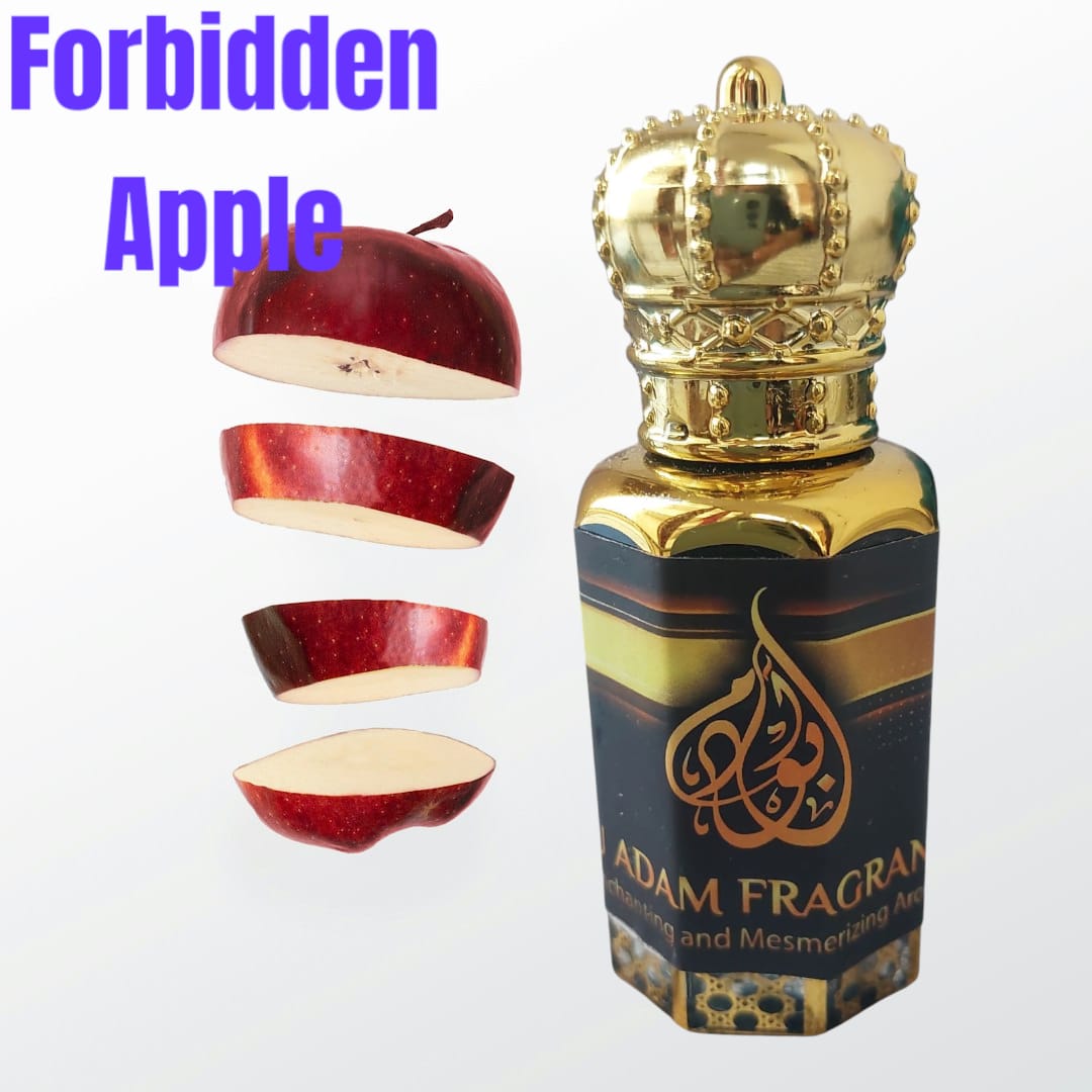 Forbidden Apple by Abu Adam Concentrated Perfume Oil, 12 ml, Alcohol-Free, Unisex Attar, Floral and Fruity